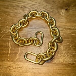 Clare V shortie strap vintage gold NWT retail $105